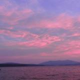 Pink Sunset at Georges Mills