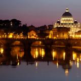 St. Peter's at night