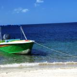 Green Boat waiting