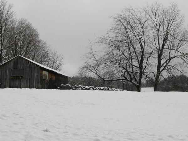 Winter Barn