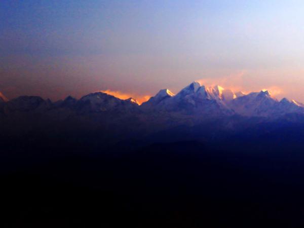 Himalaya Mountain Sunrise