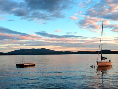 Sailboat at Sunset